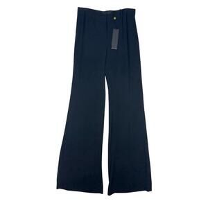 Kobi Halperin Melina Pant Wide Leg Trousers Black Size 2 US